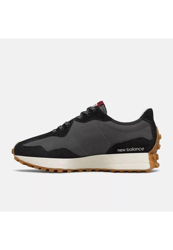 Buty Kobieta New Balance 327 czarny. Okazja: na co dzień. Kolor: czarny. Materiał: guma, tkanina, zamsz
