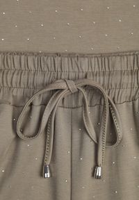 Born2be - Zielony Komplet Bawełniany o Fasonie Oversize T-shirt i Spodnie Azilane. Kolor: zielony. Materiał: bawełna #5