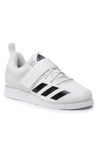Adidas - adidas Buty Powerlift 4 GZ5871 Biały. Kolor: biały. Materiał: materiał #1