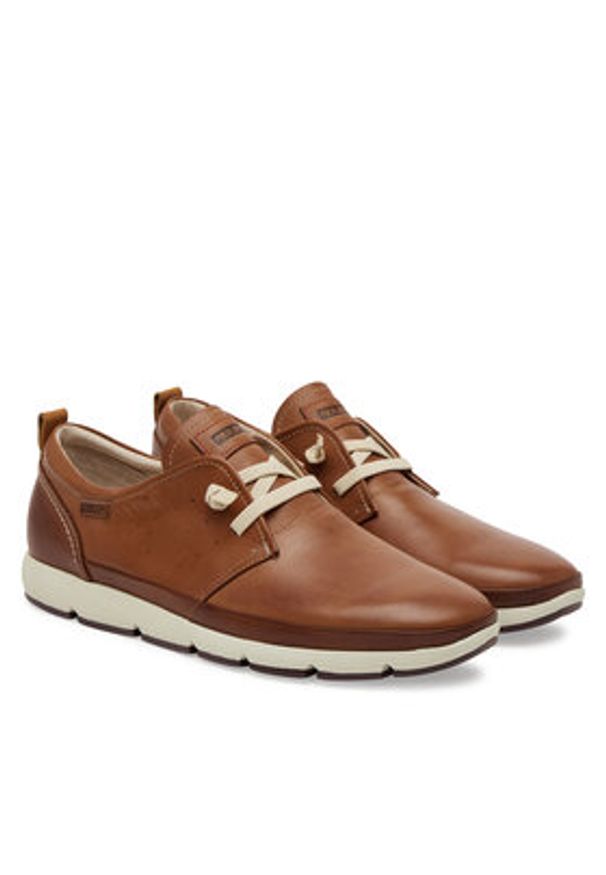 Pikolinos Półbuty M4A-4266C1 Brązowy. Kolor: brązowy. Materiał: skóra