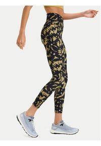 Roxy Legginsy Heart Into It Ankle ERJNP03942 Czarny Slim Fit. Kolor: czarny. Materiał: syntetyk #7