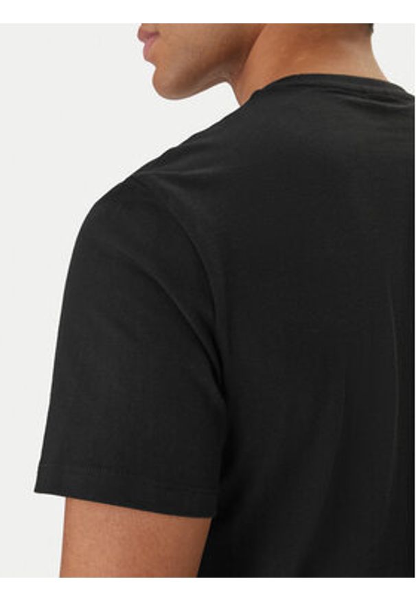Calvin Klein Jeans T-Shirt Classic Monogram LV04RD254G Czarny Regular Fit. Kolor: czarny. Materiał: bawełna