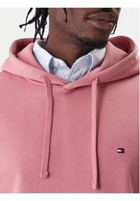 TOMMY HILFIGER - Tommy Hilfiger Bluza Essential MW0MW37235 Różowy Regular Fit. Kolor: różowy. Materiał: bawełna #2