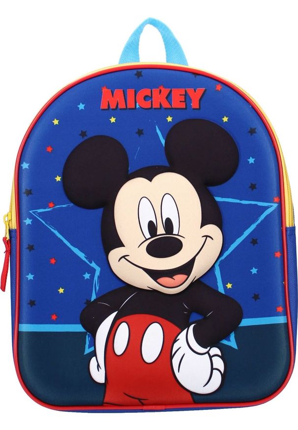 Vadobag Myszka Mickey Plecak do przedszkola 3D Vadobag. Wzór: motyw z bajki