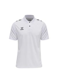 Polo Hummel hmlCore. Typ kołnierza: polo. Kolor: biały. Materiał: jersey. Sezon: lato #1