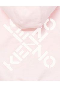 Kenzo kids - KENZO KIDS - Rozpinana bluza z logo 0-4 lat. Typ kołnierza: kaptur. Kolor: wielokolorowy, fioletowy, różowy. Długość rękawa: długi rękaw. Długość: długie. Wzór: aplikacja. Sezon: lato
