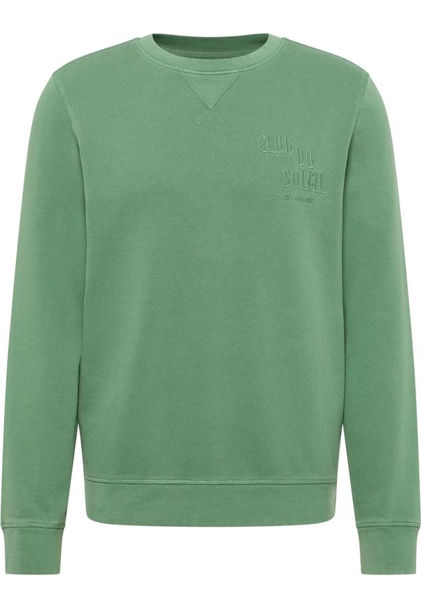 Męska Bluza Nierozpinana Mustang Style Clio Dark Ivy 1016260 6326