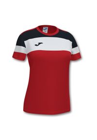 Koszulka do piłki nożnej damska Joma Crew IV. Kolor: czarny, czerwony, biały, wielokolorowy