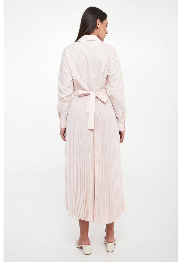 Twinset Milano - Sukienka szmizjerka TWINSET. Typ sukienki: szmizjerki