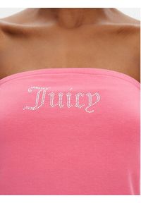 Juicy Couture Top Babey JCWCT23310 Różowy Slim Fit. Kolor: różowy. Materiał: bawełna #4