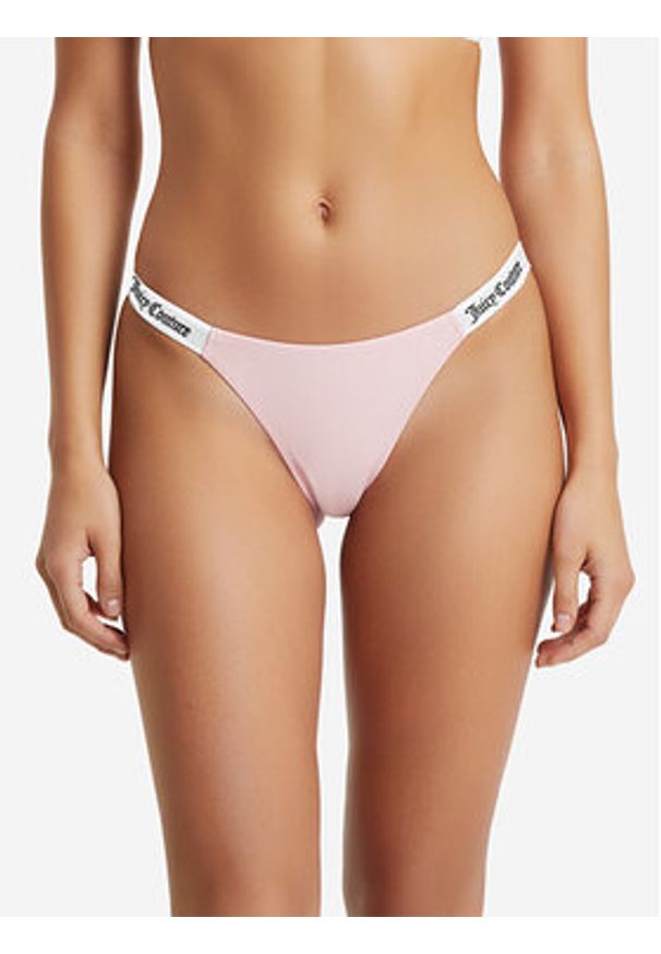 Juicy Couture Komplet stringów JCTTH225951 Kolorowy. Materiał: bawełna. Wzór: kolorowy