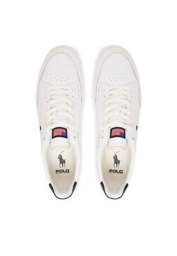 Polo Ralph Lauren Sneakersy Kenmare 809P07527001 Biały. Kolor: biały. Materiał: skóra