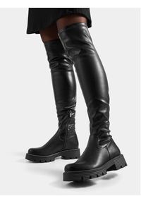 Jenny Fairy Muszkieterki NAILEA WS6119-05 Czarny. Kolor: czarny. Materiał: skóra #5