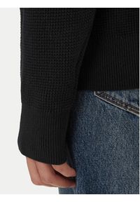 Calvin Klein Jeans Sweter LV04RD313G Czarny Regular Fit. Kolor: czarny. Materiał: bawełna #5