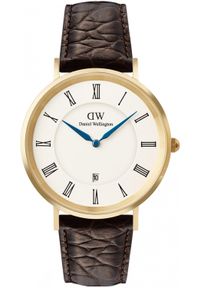 Zegarek Daniel Wellington Zegarek męski Daniel Wellington DW00100912 brązowy. Kolor: brązowy #1