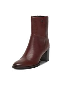 Beverly Hills Polo Club Botki CEO-WI40-MABEL-01 Bordowy. Kolor: czerwony. Materiał: skóra #4