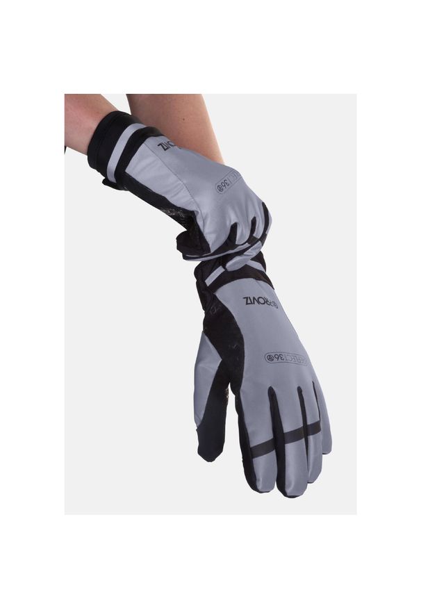 PROVIZ - Odblaskowe rękawiczki rowerowe Proviz reflect360. Kolor: czarny. Sport: kolarstwo