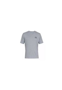 Koszulka Under Armour Sportstyle Left Chest Logo. Kolor: wielokolorowy, szary, czarny. Sport: bieganie #1