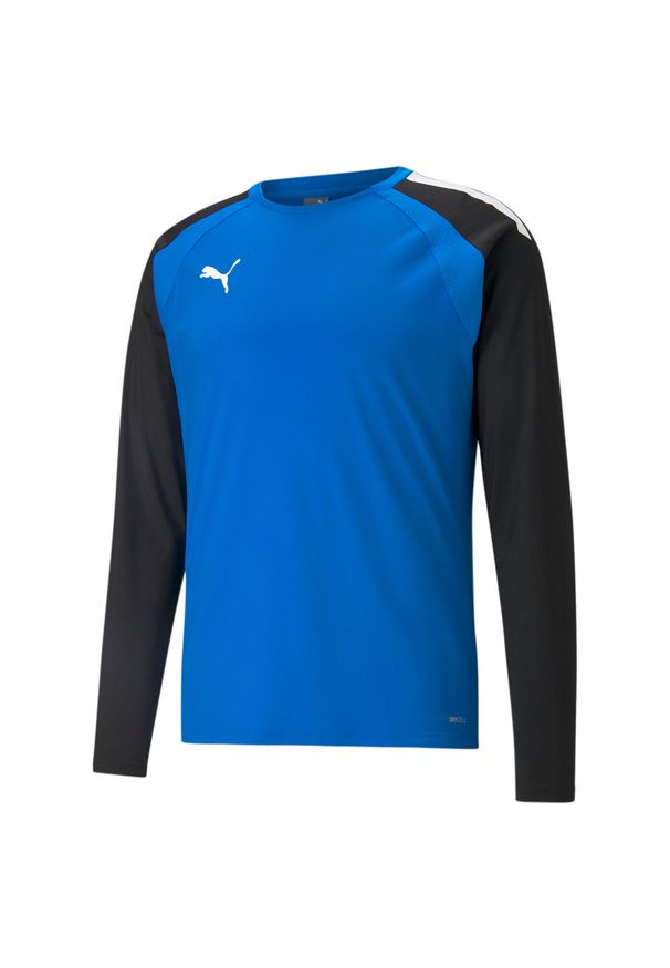 Bluza Puma Teamliga. Kolor: niebieski, wielokolorowy, czarny. Sport: fitness, piłka nożna