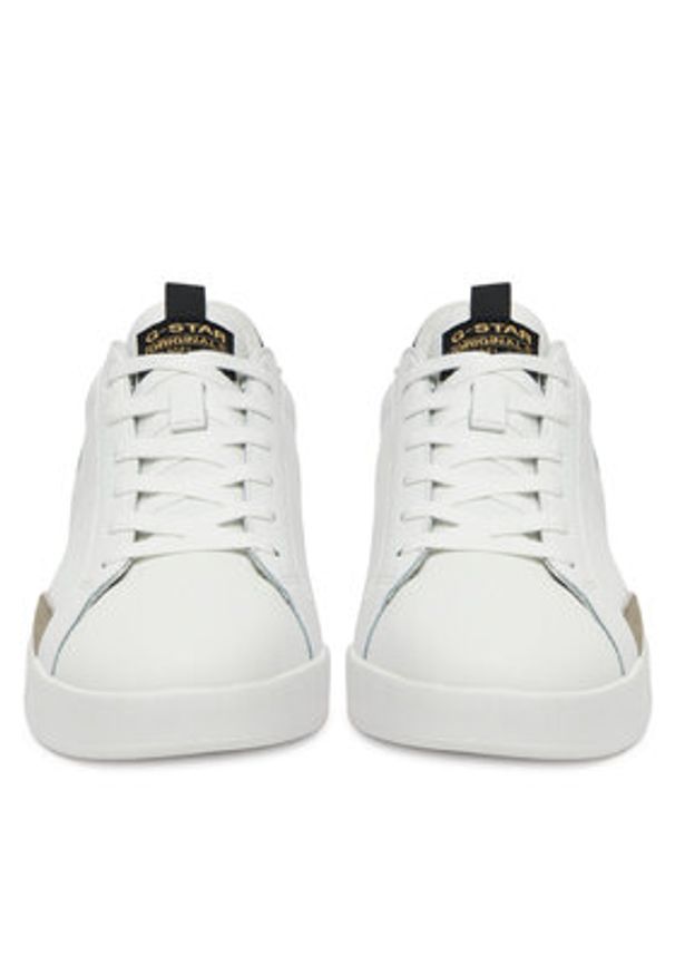 G-Star RAW - G-Star Raw Sneakersy V5-10501 Biały. Kolor: biały. Materiał: skóra