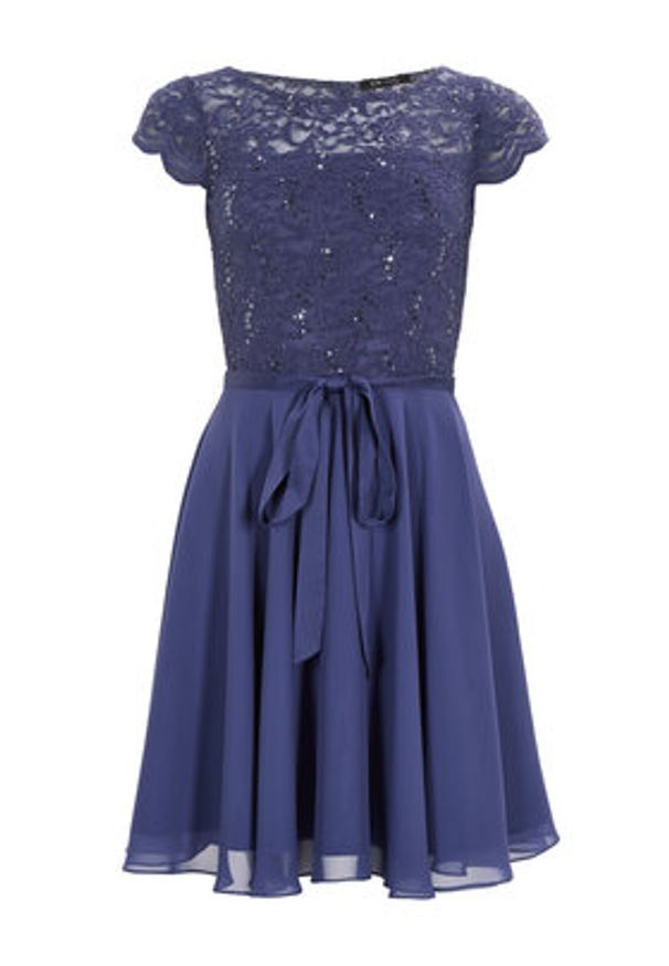 Swing Sukienka koktajlowa 77760510 Niebieski Regular Fit. Kolor: niebieski. Materiał: syntetyk. Styl: wizytowy