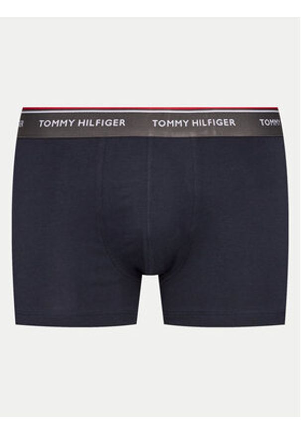 TOMMY HILFIGER - Tommy Hilfiger Komplet 3 par bokserek UM0UM01642 Granatowy. Kolor: niebieski. Materiał: bawełna