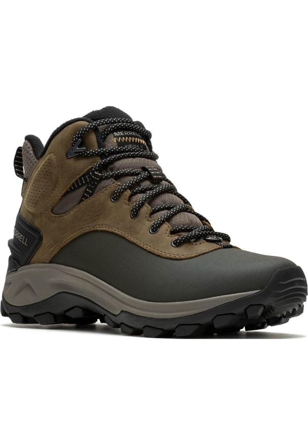 Buty Śniegowce Męskie Merrell Thermo Kiruna 2 Mid Waterproof. Kolor: brązowy