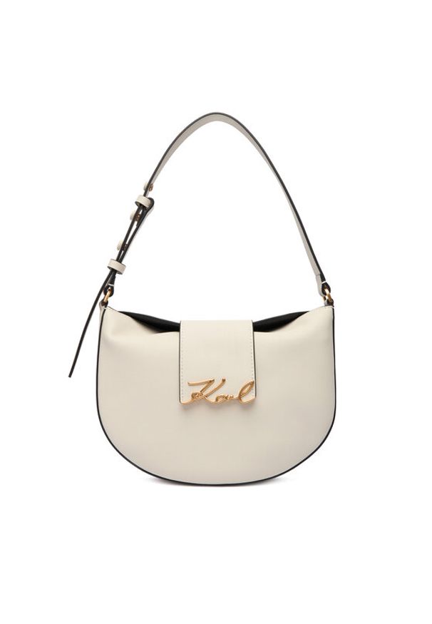 Karl Lagerfeld - KARL LAGERFELD Torebka B1W30059 Biały. Kolor: biały. Materiał: skórzane