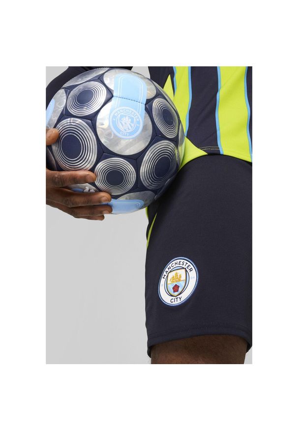 Puma - Męskie szorty Manchester City 24/25 PUMA New Navy Blue. Kolor: niebieski. Sport: piłka nożna