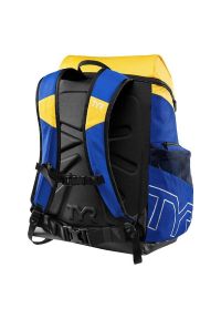 TYR - Plecak na basen unisex tyr alliance team backpack 45l. Kolor: żółty, wielokolorowy, niebieski. Materiał: poliester