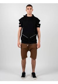 La Haine Inside Us Bluza "Poeti". Okazja: na co dzień. Typ kołnierza: kaptur. Materiał: tkanina. Długość: długie. Wzór: aplikacja. Styl: casual #1