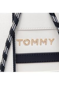 TOMMY HILFIGER - Tommy Hilfiger Torebka Item Staple Bucket AW0AW08310 Biały. Kolor: biały. Materiał: skórzane #2