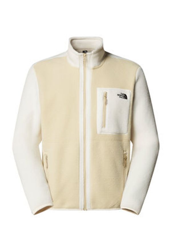 The North Face Polar Yumiori NF0A883R Beżowy Regular Fit. Kolor: beżowy. Materiał: syntetyk
