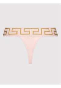 VERSACE - Versace Stringi AUD01042 Różowy. Kolor: różowy. Materiał: bawełna #4