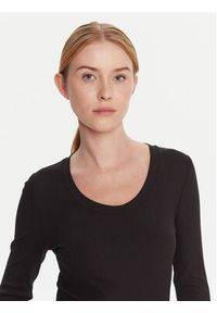 Calvin Klein Bluzka LV044D235G Czarny Slim Fit. Kolor: czarny #5