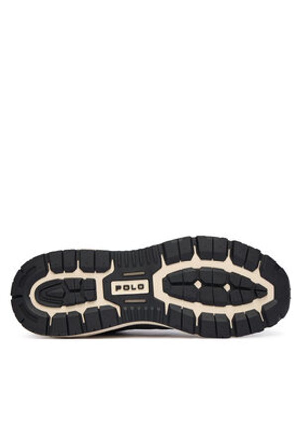 Polo Ralph Lauren Sneakersy Trackster 275 809974014001 Czarny. Kolor: czarny. Materiał: skóra, zamsz