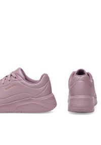 skechers - Skechers Sneakersy UNO LIGHT 8750063 DKMV Różowy. Kolor: różowy. Materiał: skóra #5