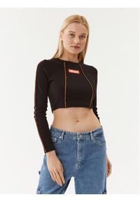 Ellesse Bluzka Contenti SGP15929 Czarny Slim Fit. Kolor: czarny. Materiał: bawełna