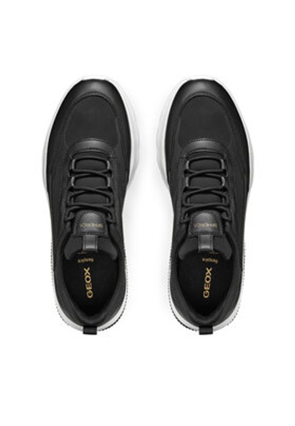 Geox Sneakersy U Spherica Actif U45BAD 0119B C9999 Czarny. Kolor: czarny. Materiał: materiał