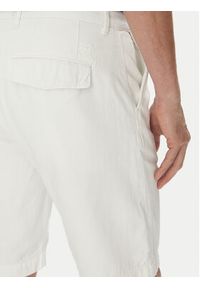 La Martina Szorty materiałowe Vics MAB004 TL147 Biały Regular Fit. Kolor: biały. Materiał: bawełna #5
