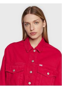 LTB Kurtka jeansowa Celia 61028 15244 Czerwony Oversize. Kolor: czerwony. Materiał: jeans, bawełna #5