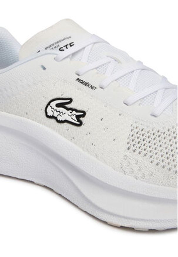 Lacoste Sneakersy Neo Run 2 51SMA0025 Biały. Kolor: biały. Materiał: materiał. Sport: bieganie