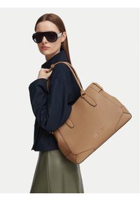Love Moschino - LOVE MOSCHINO Torebka JC4095PP1PLT1105 Beżowy. Kolor: beżowy. Materiał: skórzane #1