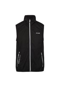 Kamizelka turystyczna męska Lankin Regatta softshell. Kolor: czarny. Materiał: syntetyk. Długość rękawa: bez rękawów