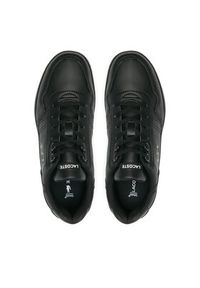 Lacoste Sneakersy T- Clip 744SUJ0007 Czarny. Kolor: czarny. Materiał: skóra #4