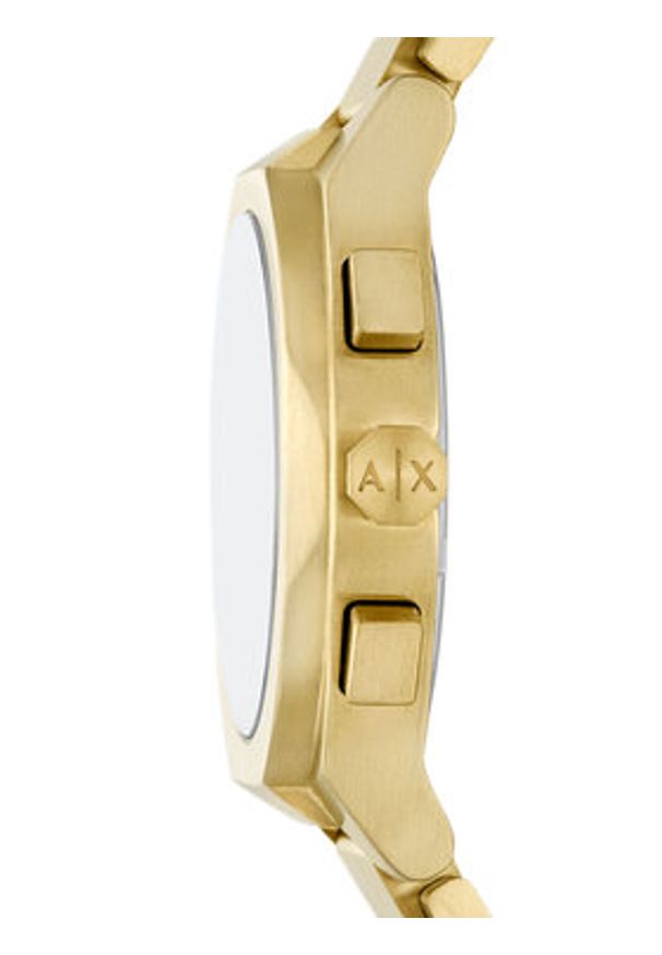 Armani Exchange Zegarek Rafael AX4180 Złoty. Kolor: złoty