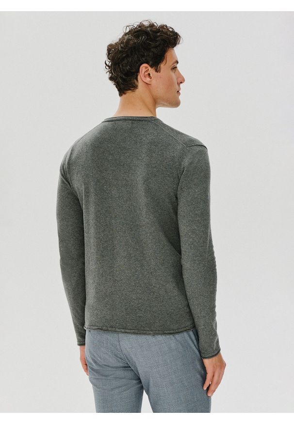 PAKO LORENTE – Szary kardigan męski P24SF-2X-004-S - Pako Lorente. Kolor: niebieski, szary. Materiał: dzianina. Styl: klasyczny