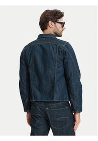 G-Star RAW - G-Star Raw Kurtka jeansowa 3D Dart D28418-E358 Granatowy Regular Fit. Kolor: niebieski. Materiał: bawełna #5
