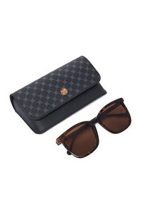Nine West Okulary przeciwsłoneczne CEO-NW6626S Brązowy ciemny. Kolor: brązowy #3