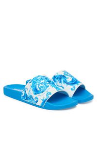 Versace Jeans Couture Klapki 80YA3SQ4 ZS365 R75 Niebieski. Kolor: niebieski. Materiał: syntetyk #6